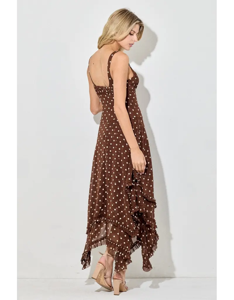 Charlie Asymmetrical Ruffle Dress