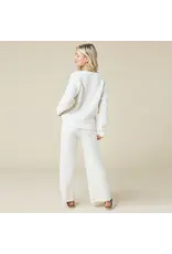 Softies Marshmallow Waffle V-Neck Lounge Set