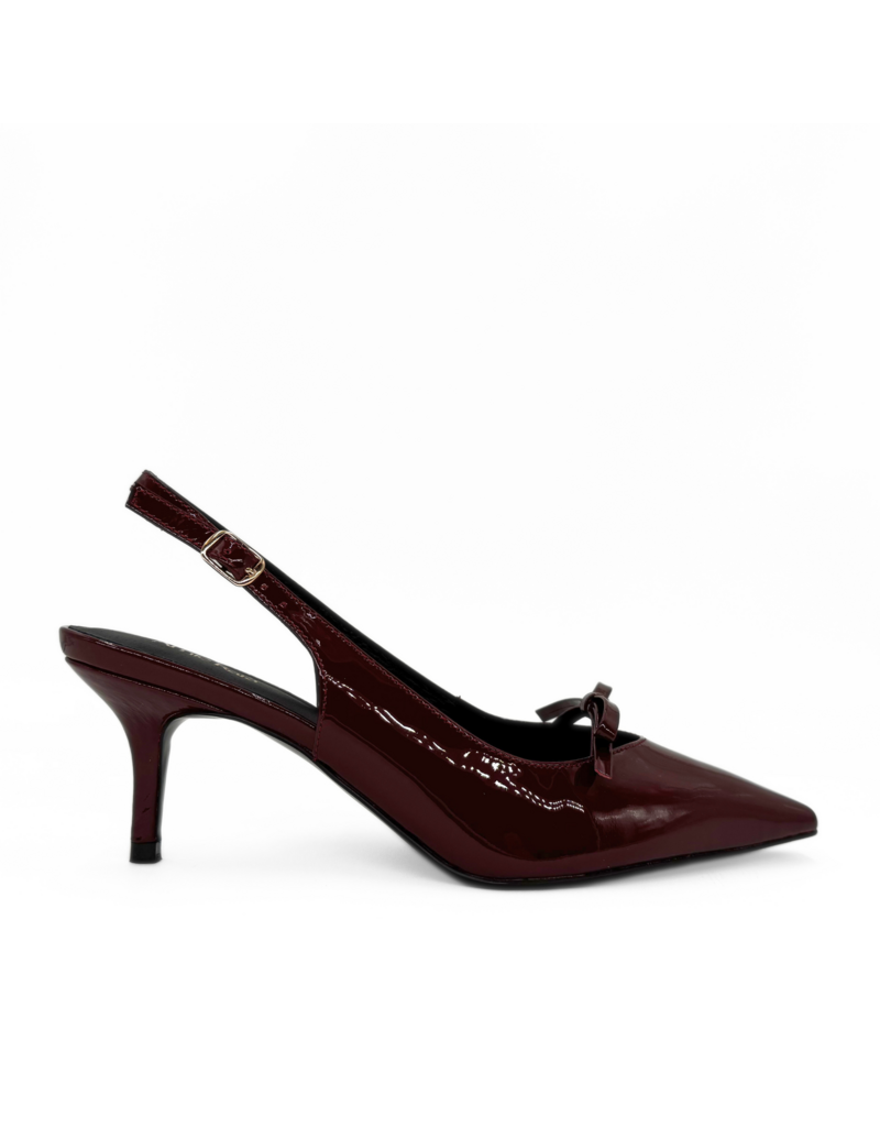 Amie Rafa Georgia Pointy Toe Bow Heels