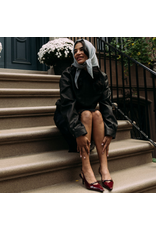 Amie Rafa Georgia Pointy Toe Bow Heels