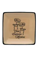 Properly Improper Trinket Tray "Club Espresso Martini"