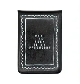 Properly Improper Pocket Journal "WTF is my Password"