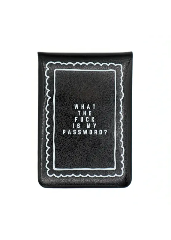 Properly Improper Pocket Journal "WTF is my Password"
