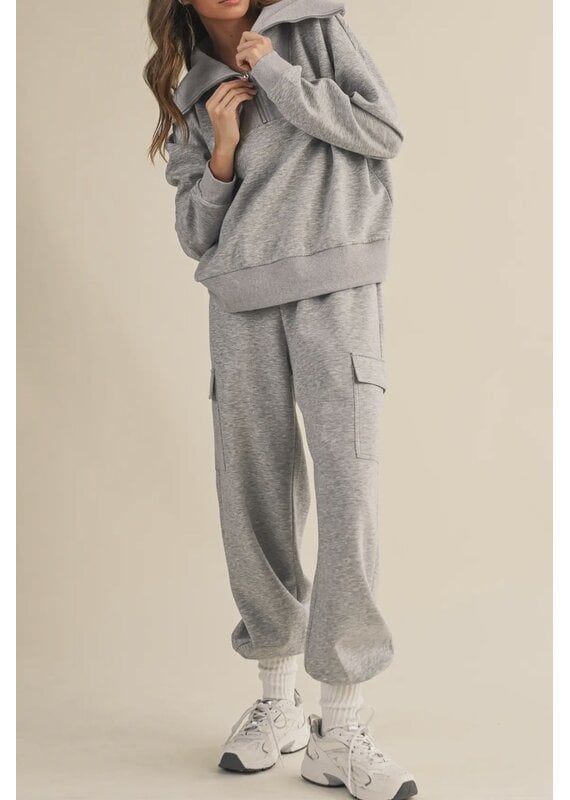 Jules Quarter Zip & Jogger Lounge Set
