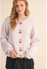 &Merci Dahlia Beaded Sweater Cardigan