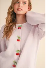 &Merci Dahlia Beaded Sweater Cardigan