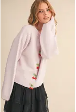 &Merci Dahlia Beaded Sweater Cardigan