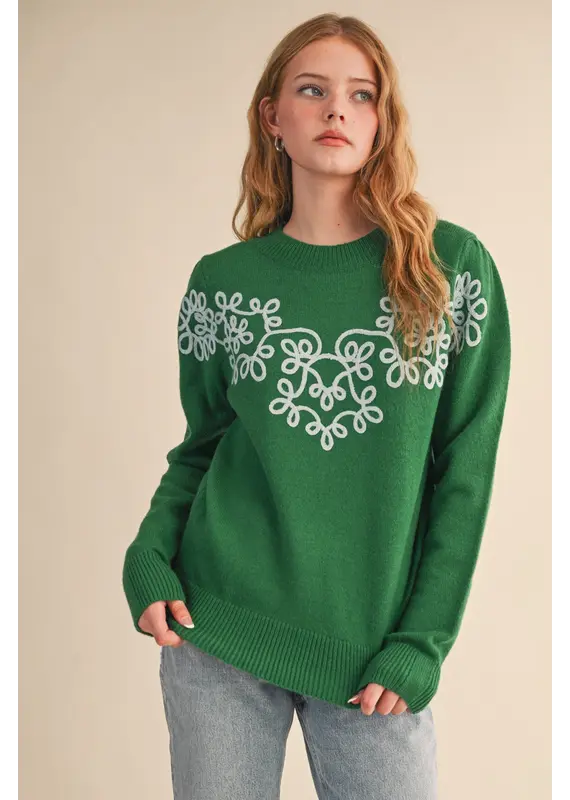 &Merci Hannah Pullover Sweater