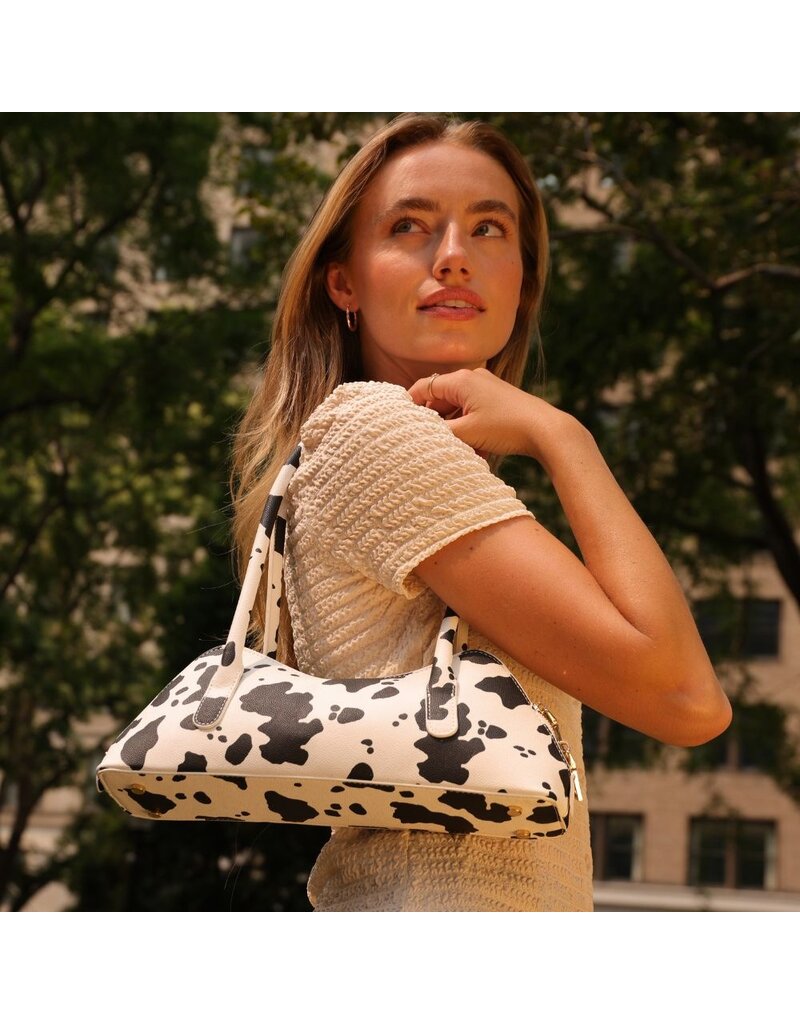 Melie Bianco Dakota Recycled Vegan Leather Shoulder Bag