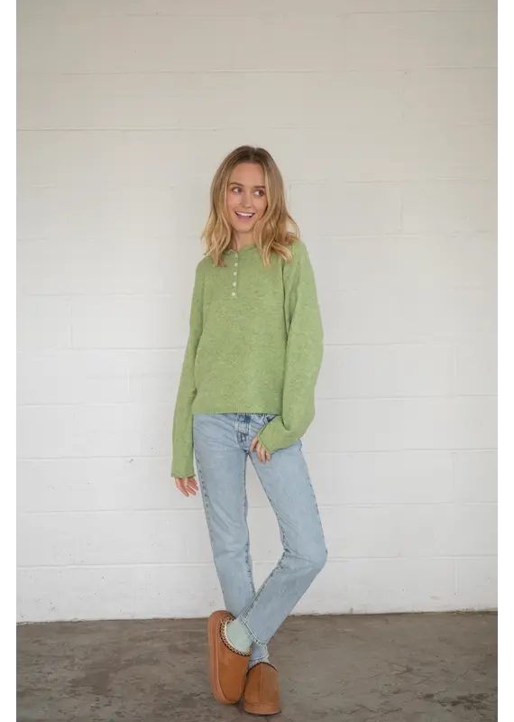 Things Between Piper Henley Pullover Sweater