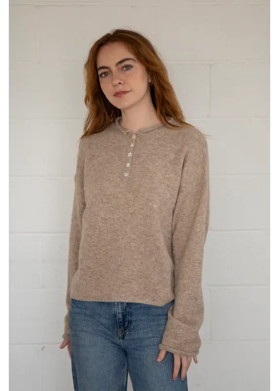 Things Between Piper Henley Pullover Sweater