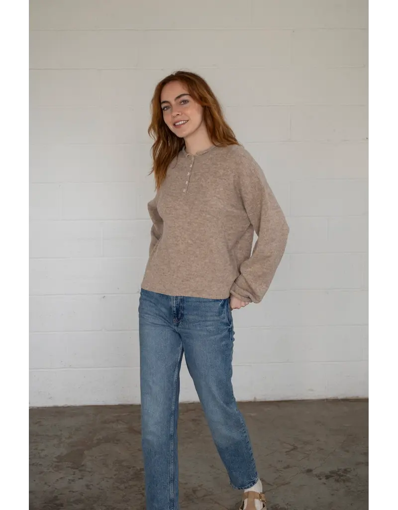 Things Between Piper Henley Pullover Sweater