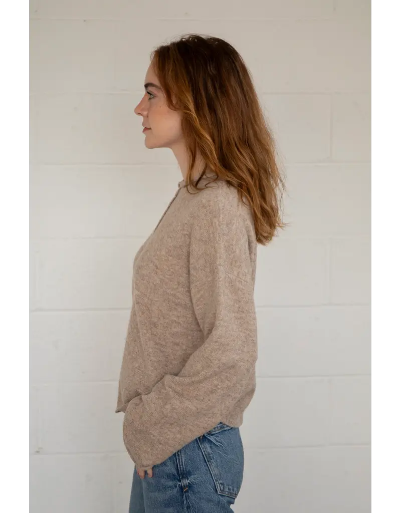 Things Between Piper Henley Pullover Sweater