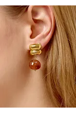 Flanerie Annina 18K Gold Non-Tarnish Drop Earrings