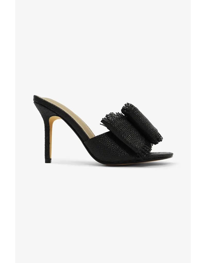 Lemonade Shoes Beach House Raffia Bow Heel