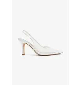 Lemonade Shoes Zayla Sheer Mesh Slingback Pump