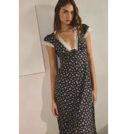 Creamon Lacie Floral Midi Dress