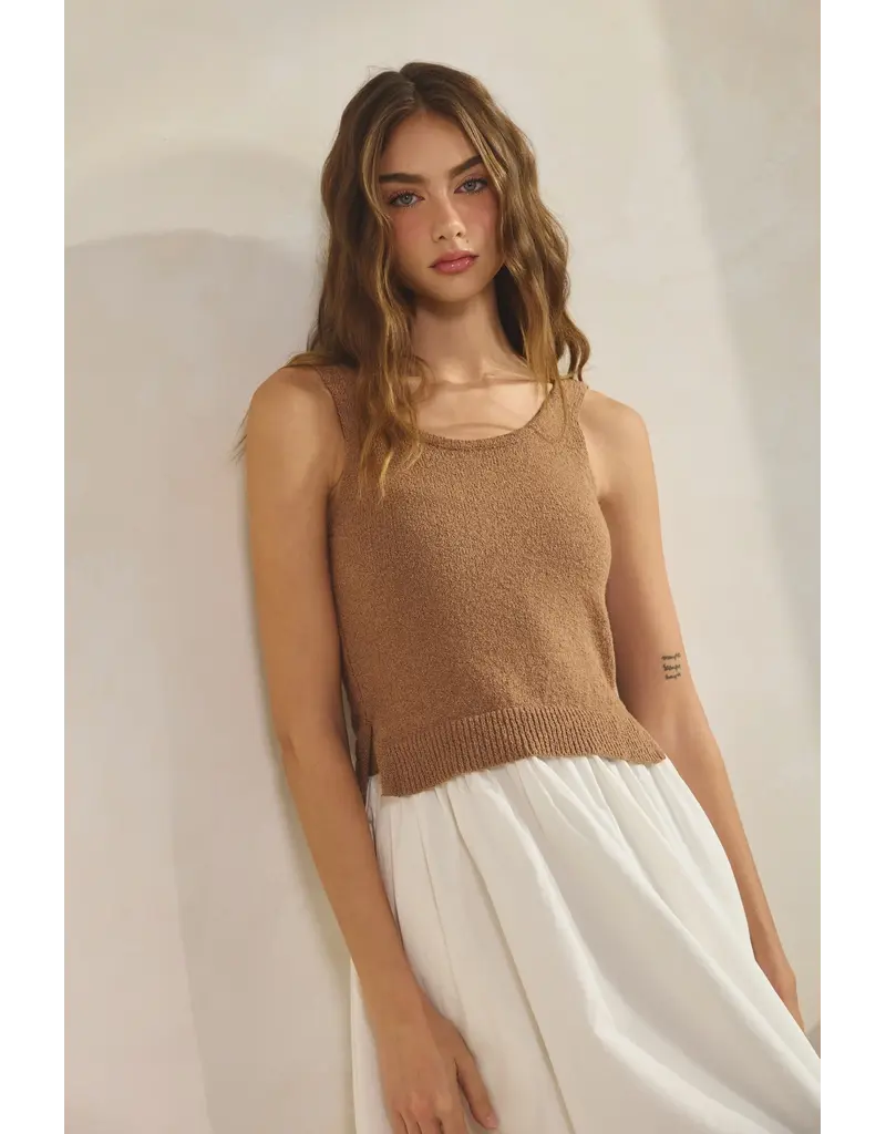 Creamon Hadley Knit Combo Maxi Dress