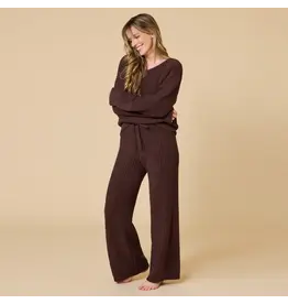 Softies Marshmallow Waffle V-Neck Lounge Set