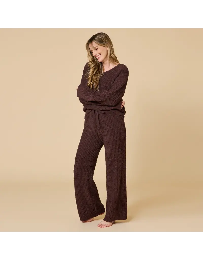 Softies Marshmallow Waffle V-Neck Lounge Set