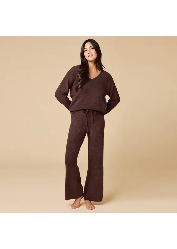 Softies Marshmallow Solid V-Neck Lounge Set