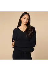 Softies Marshmallow Waffle V-Neck Lounge Set