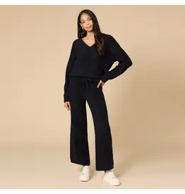 Softies Marshmallow Waffle V-Neck Lounge Set