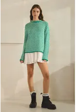 Creamon Whitney Stripe Knit Sweater