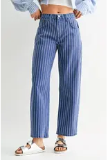 Just Black Denim Twist Barrel Jean