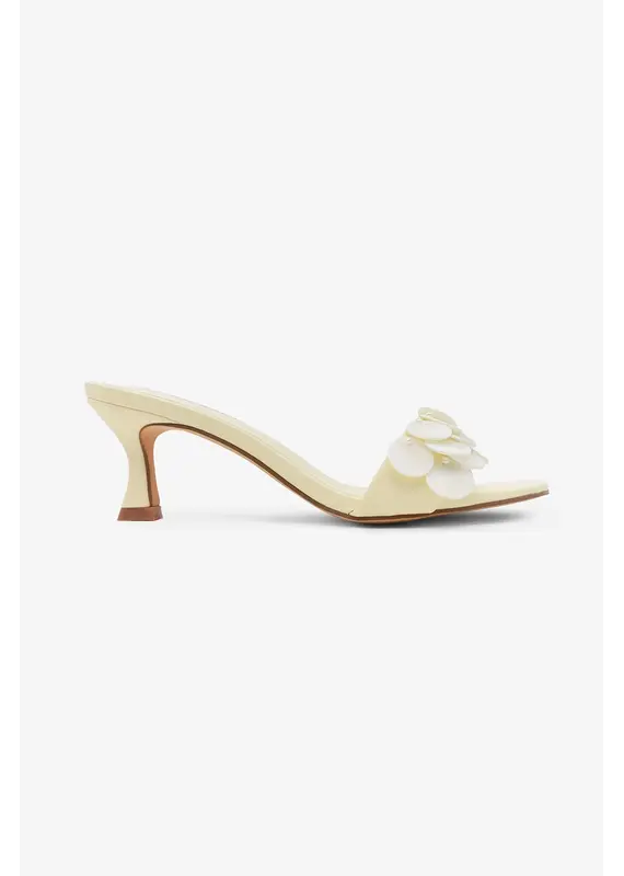 Lemonade Shoes Early Pop Mother of Pearl Kitten Heel