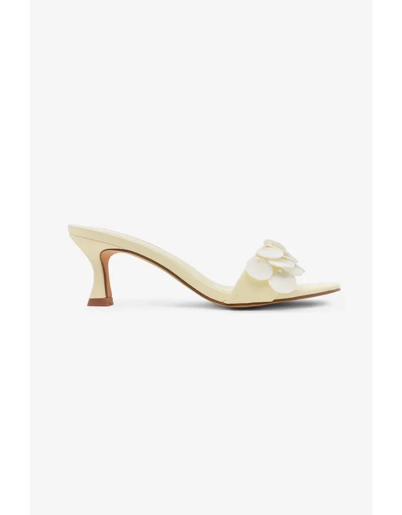 Lemonade Shoes Early Pop Mother of Pearl Kitten Heel