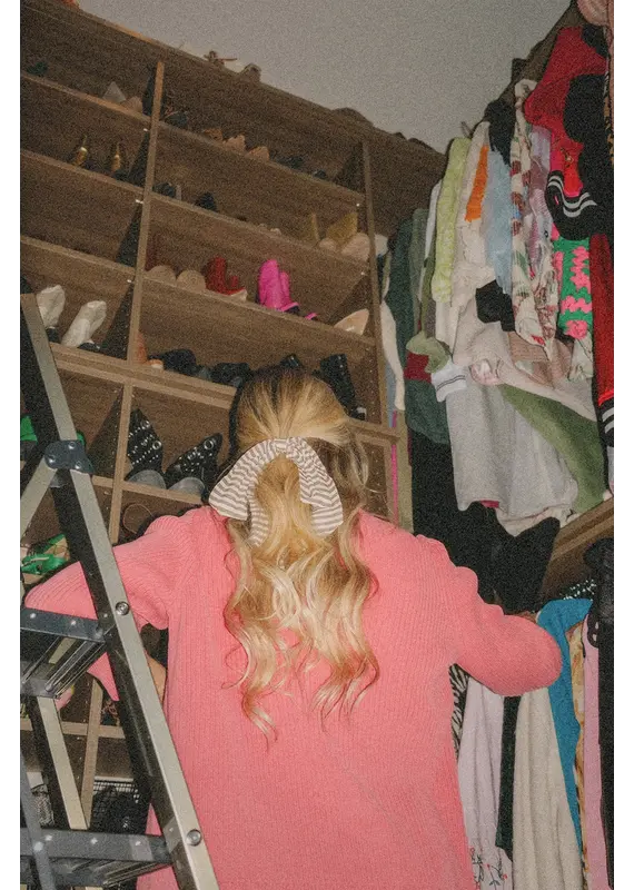 Kaxi Girlhood Striped Hair Scarf