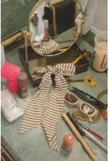 Kaxi Girlhood Striped Hair Scarf