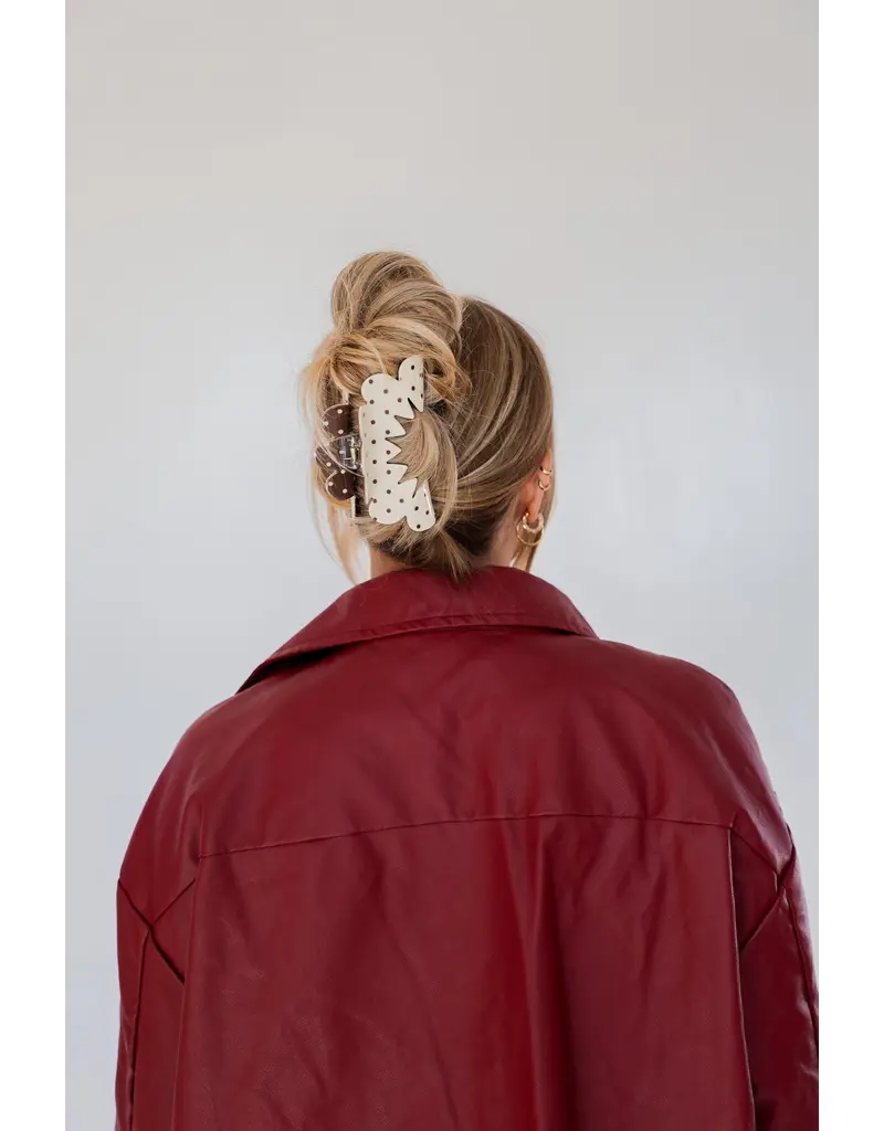 Kaxi Oversized Petal Arch Hair Claw