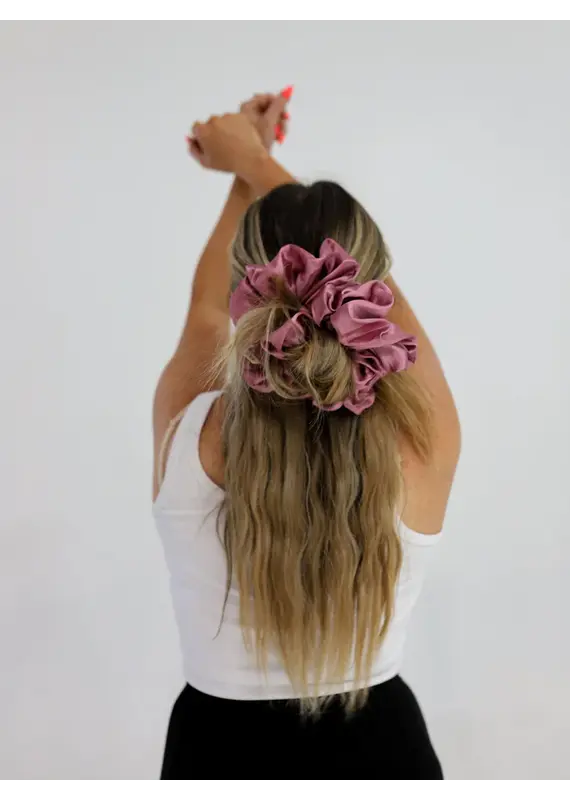 Kaxi Jumbo Silk/Satin Sleep Scrunchie