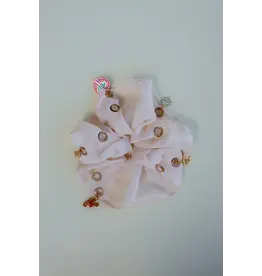 Kaxi Jumbo Scrunchie with Charms
