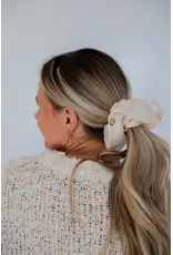 Kaxi Jumbo Scrunchie with Charms