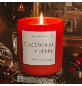 Sweet Water Decor Blackwood Cherry Soy Candle