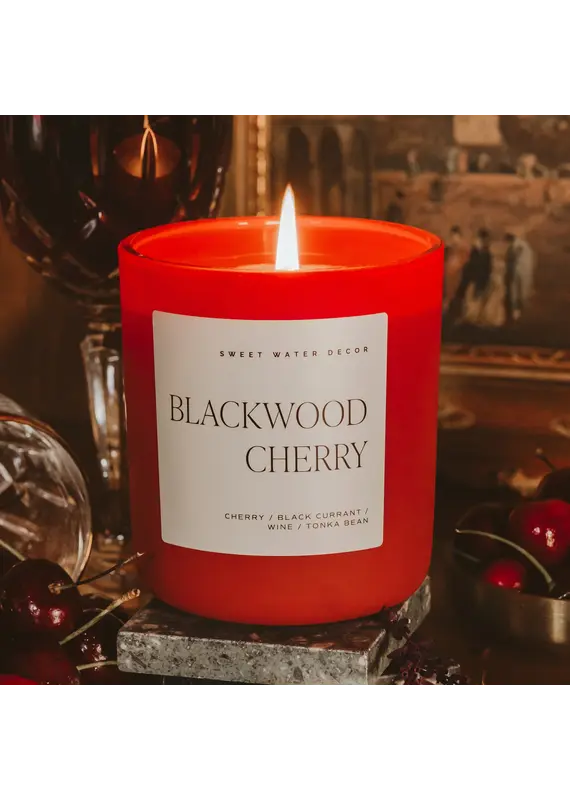 Sweet Water Decor Blackwood Cherry Soy Candle