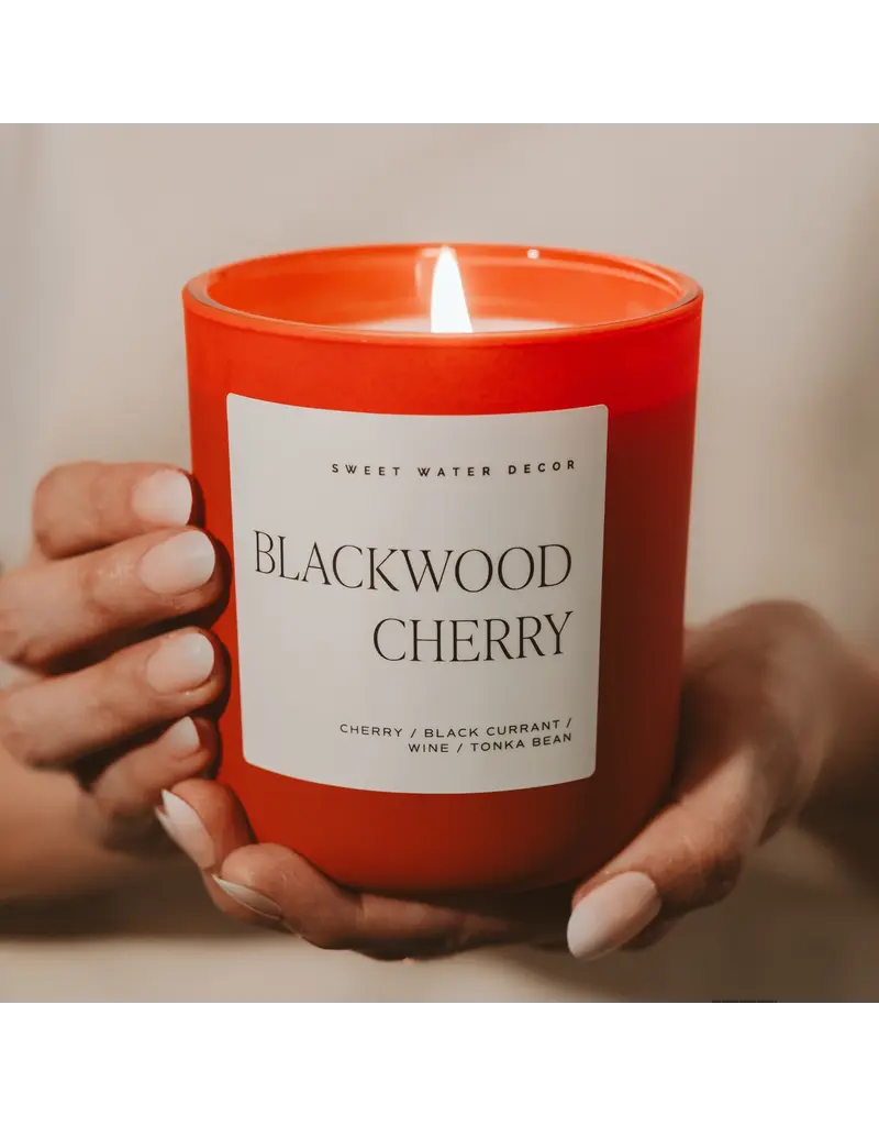 Sweet Water Decor Blackwood Cherry Soy Candle