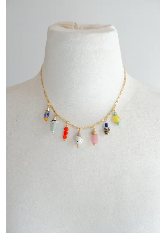 Jill Makes Calypso Charm Necklace