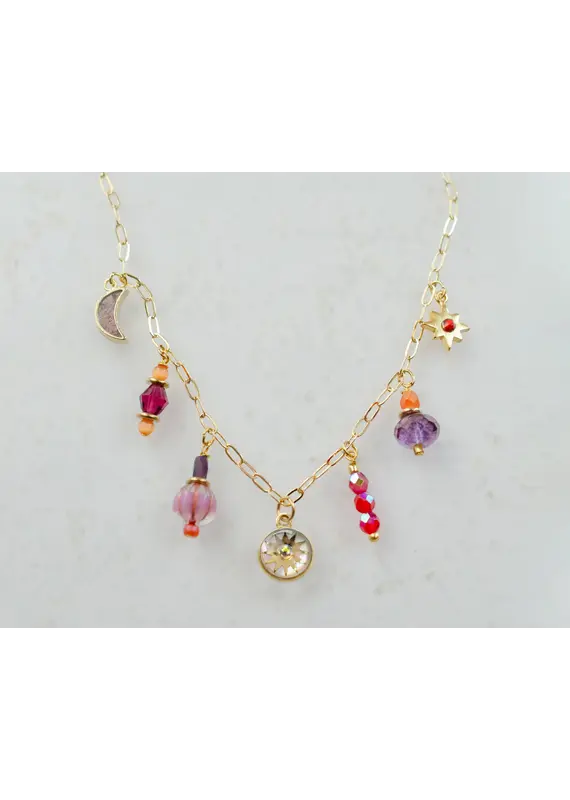 Jill Makes Zodiac Fire Necklace