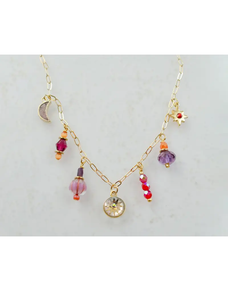 Jill Makes Zodiac Fire Necklace