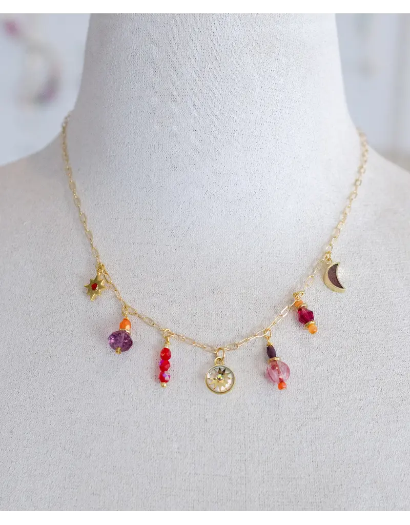 Jill Makes Zodiac Fire Necklace