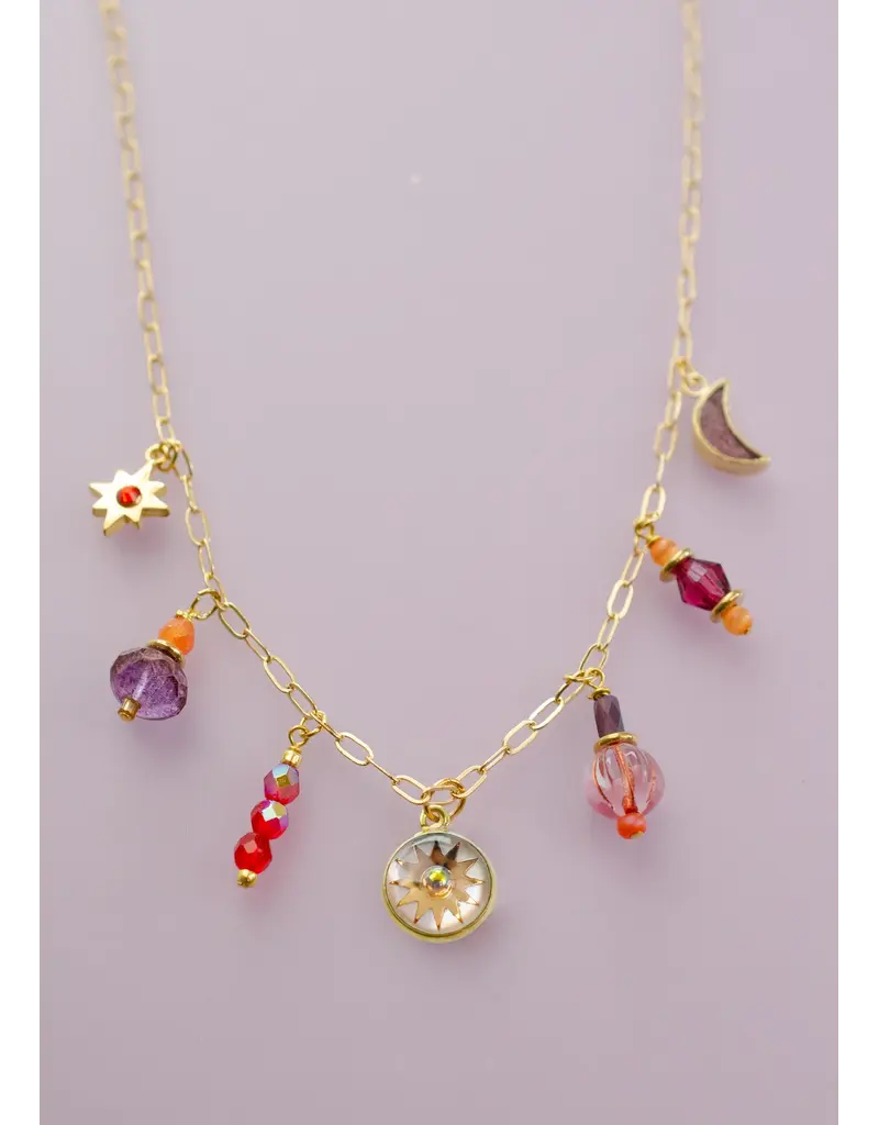 Jill Makes Zodiac Fire Necklace