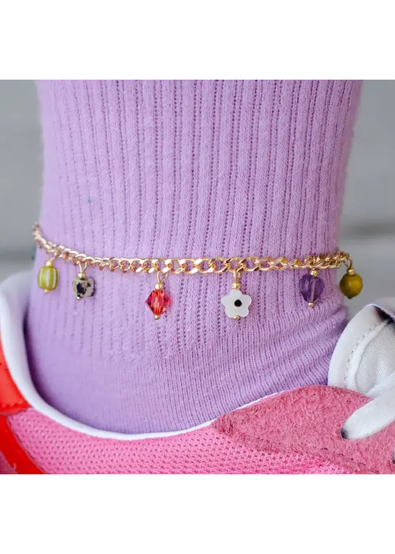 Jill Makes Charm Anklet