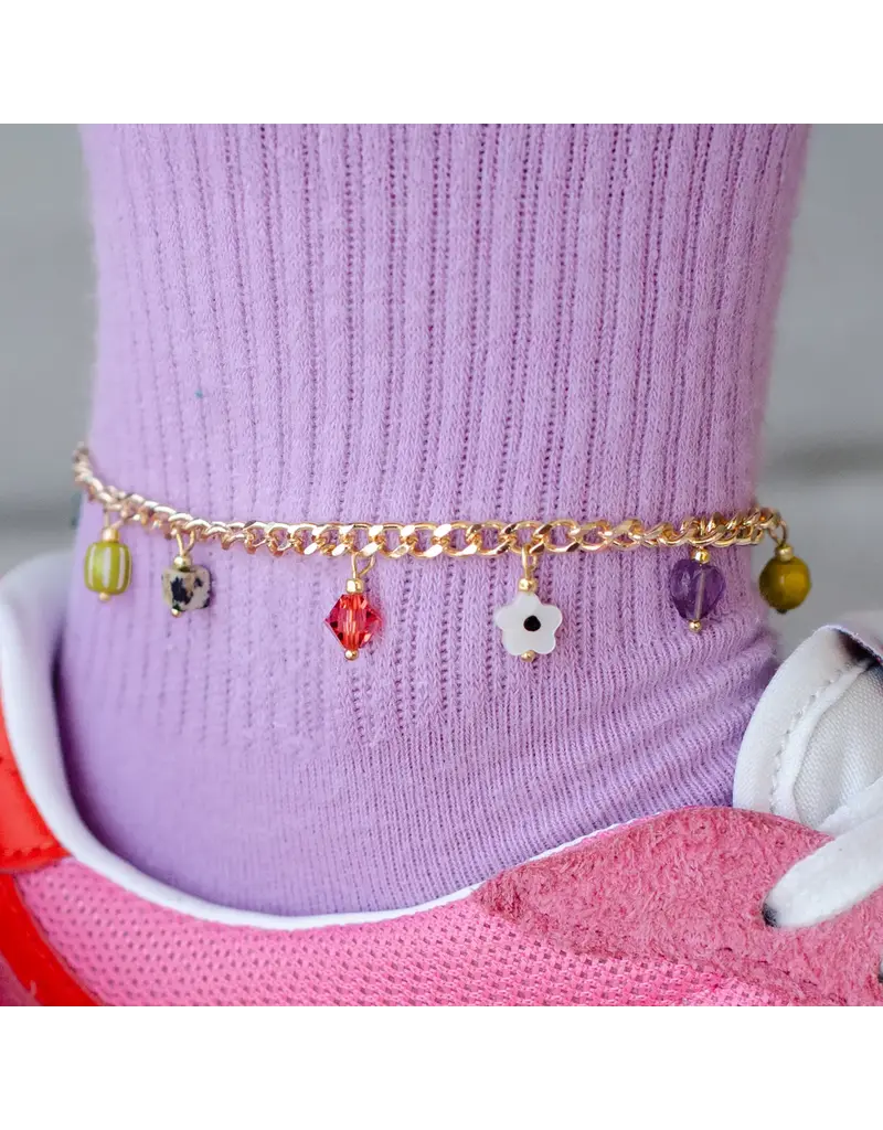 Jill Makes Charm Anklet