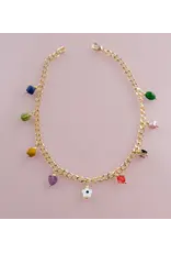 Jill Makes Charm Anklet