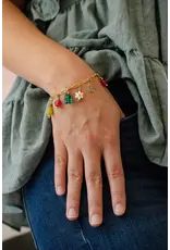Jill Makes Ladybird Charm Bracelet