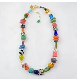 Jill Makes Georgie Chunky Beaded Necklace